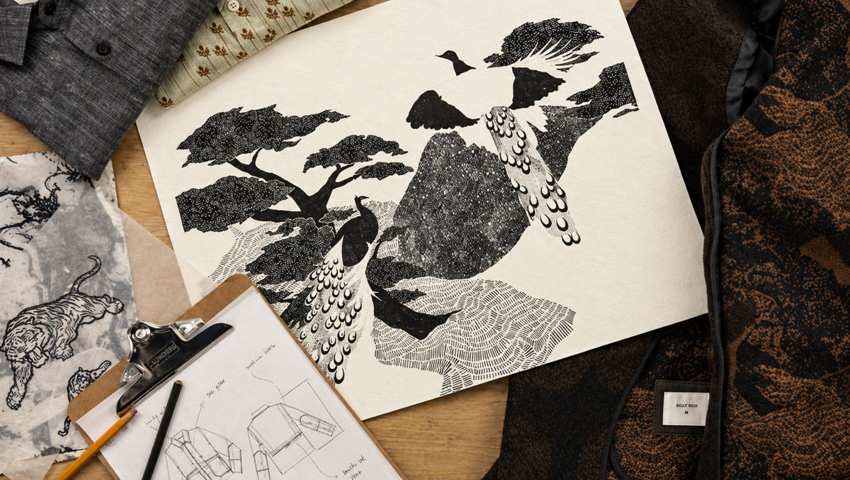 Behind the Artwork | Archival Peacock