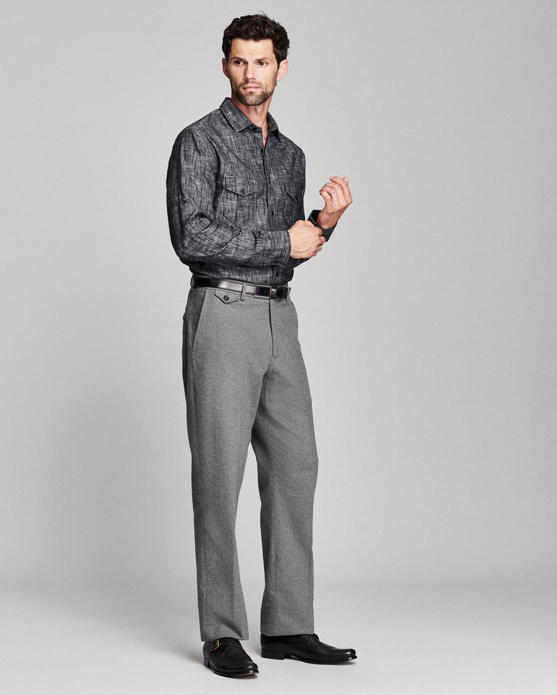 Slub Cotton Scout Shirt