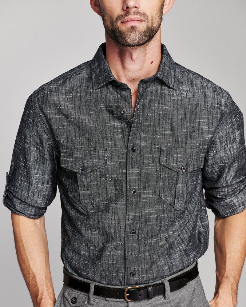 Slub Cotton Scout Shirt