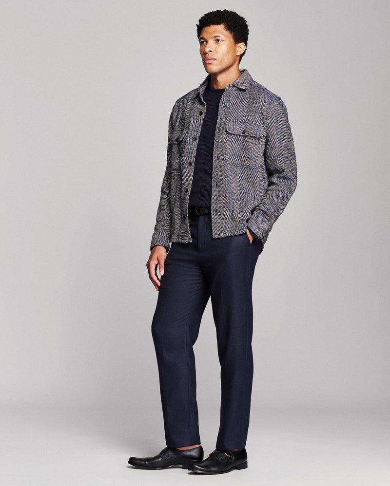 Herringbone CPO Overshirt