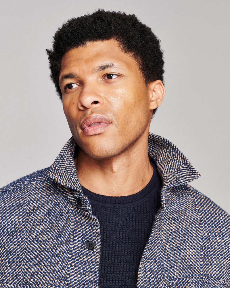Herringbone CPO Overshirt