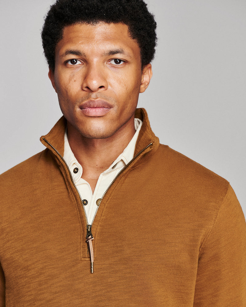 French Terry Half Zip