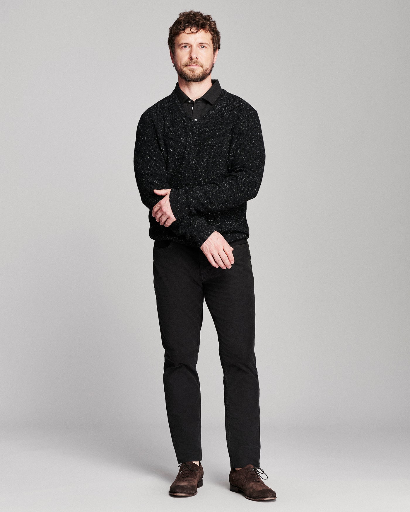 Model is 6'2" wearing size medium.