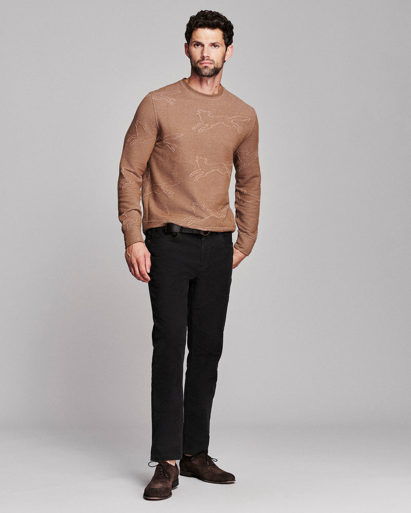 Numajiri Fox Jacquard Sweatshirt