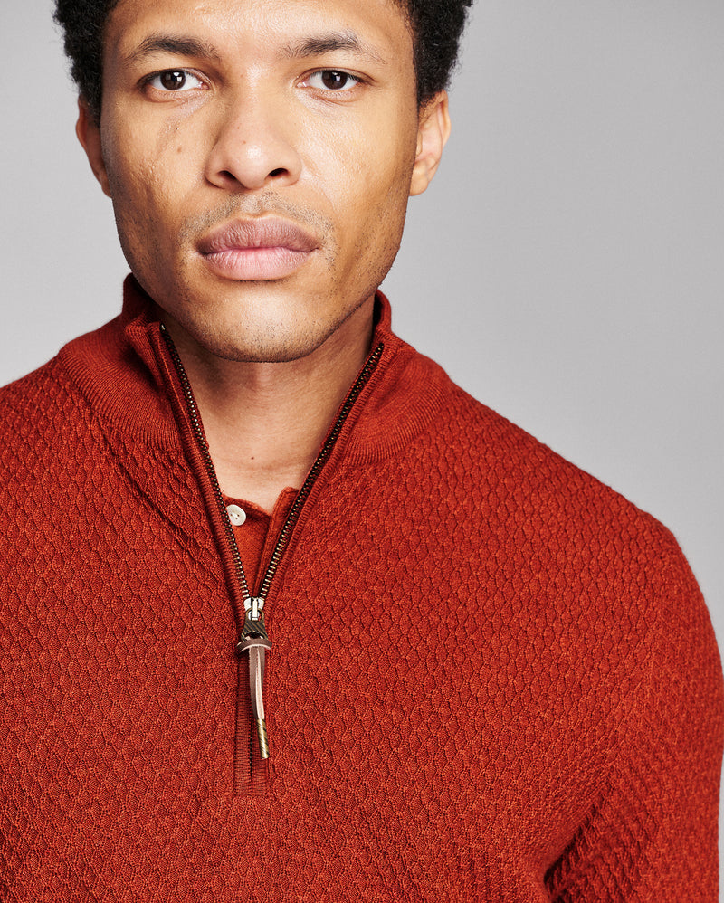 Honeycomb Half Zip