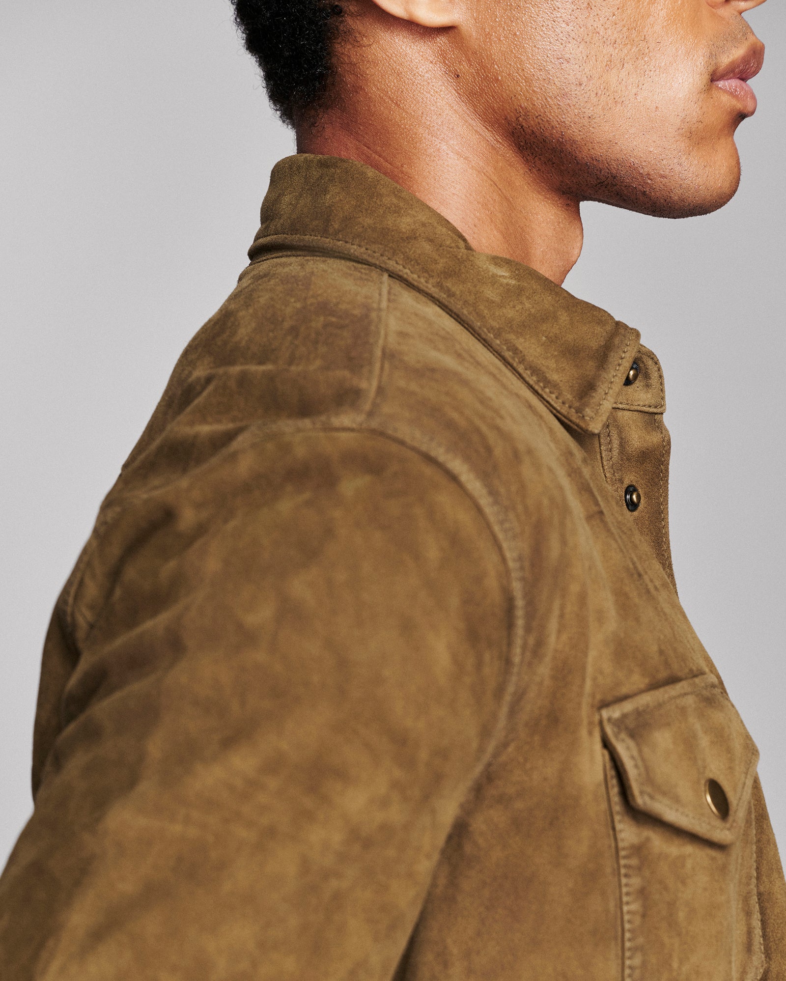 Savoy Waxed Suede Workshirt