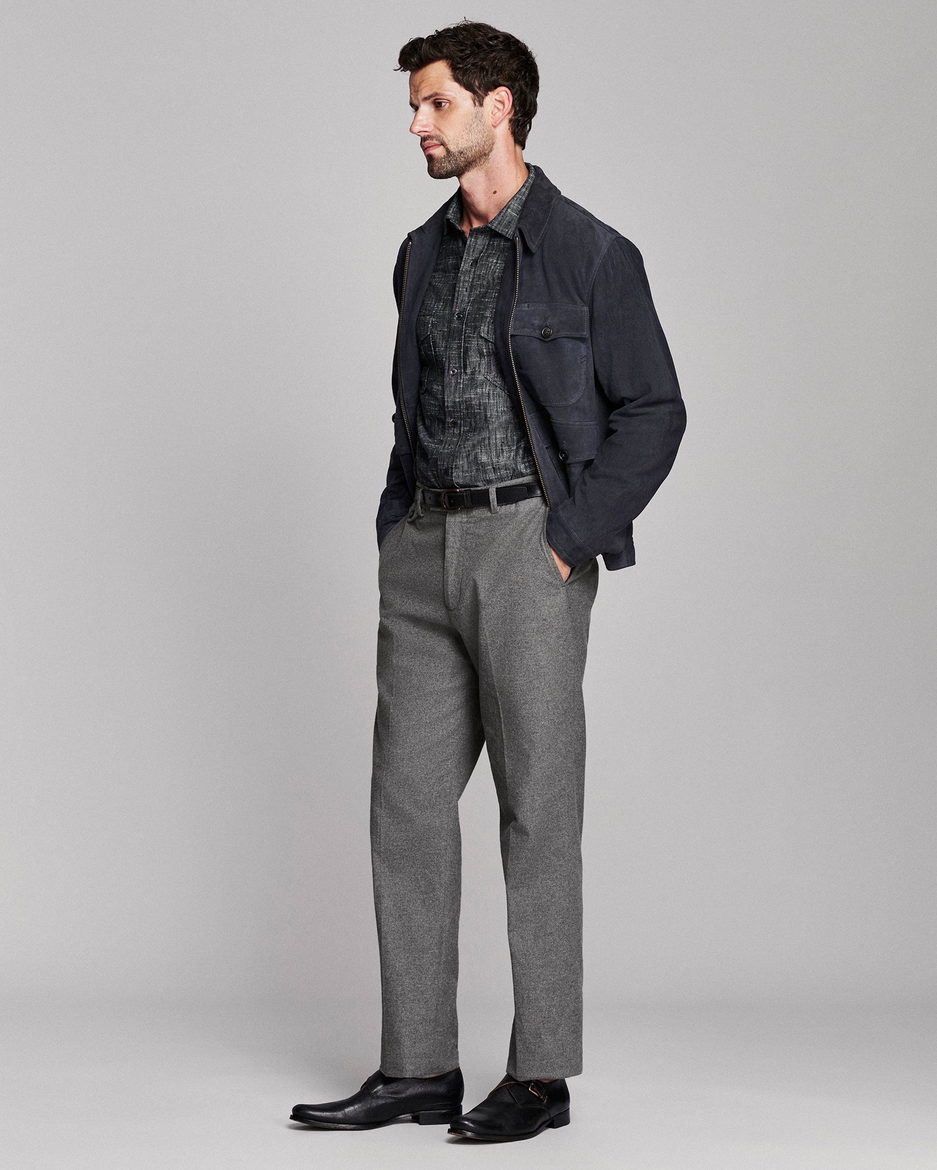 Suede Dutton Jacket