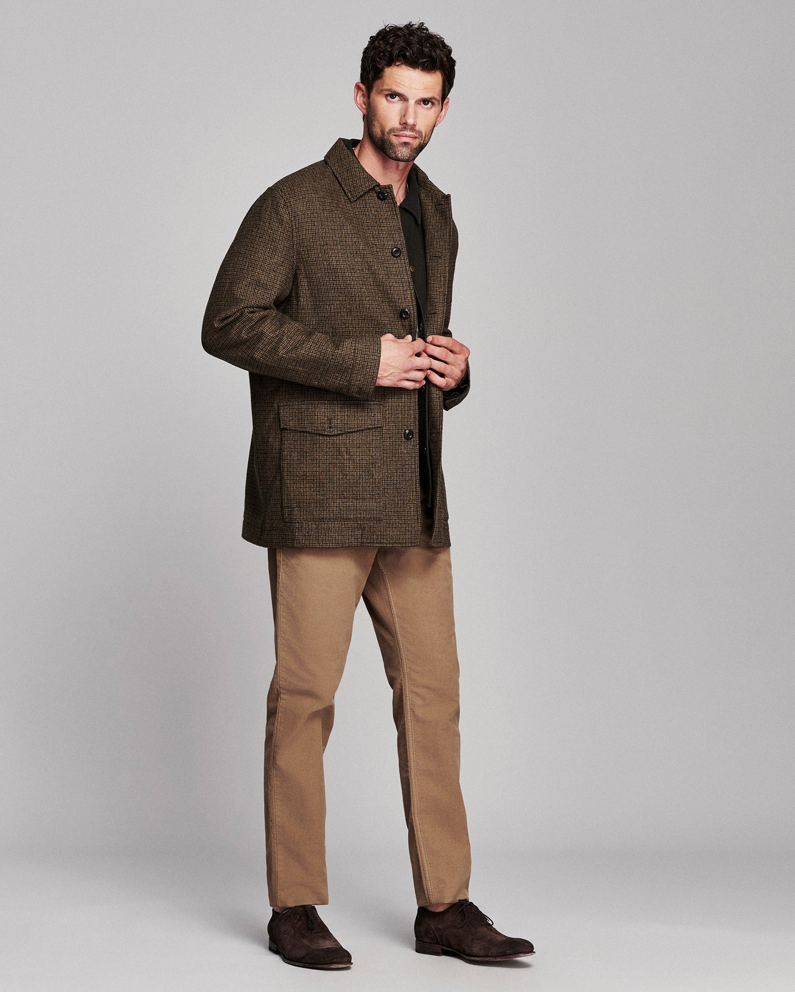 Houndstooth Bennet Overcoat