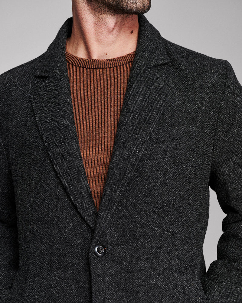 Herringbone Otto Overcoat