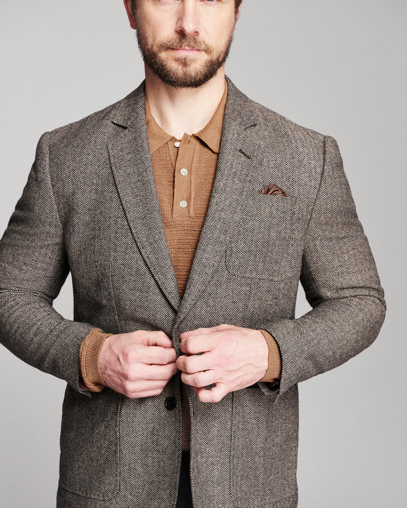Herringbone Archie Jacket