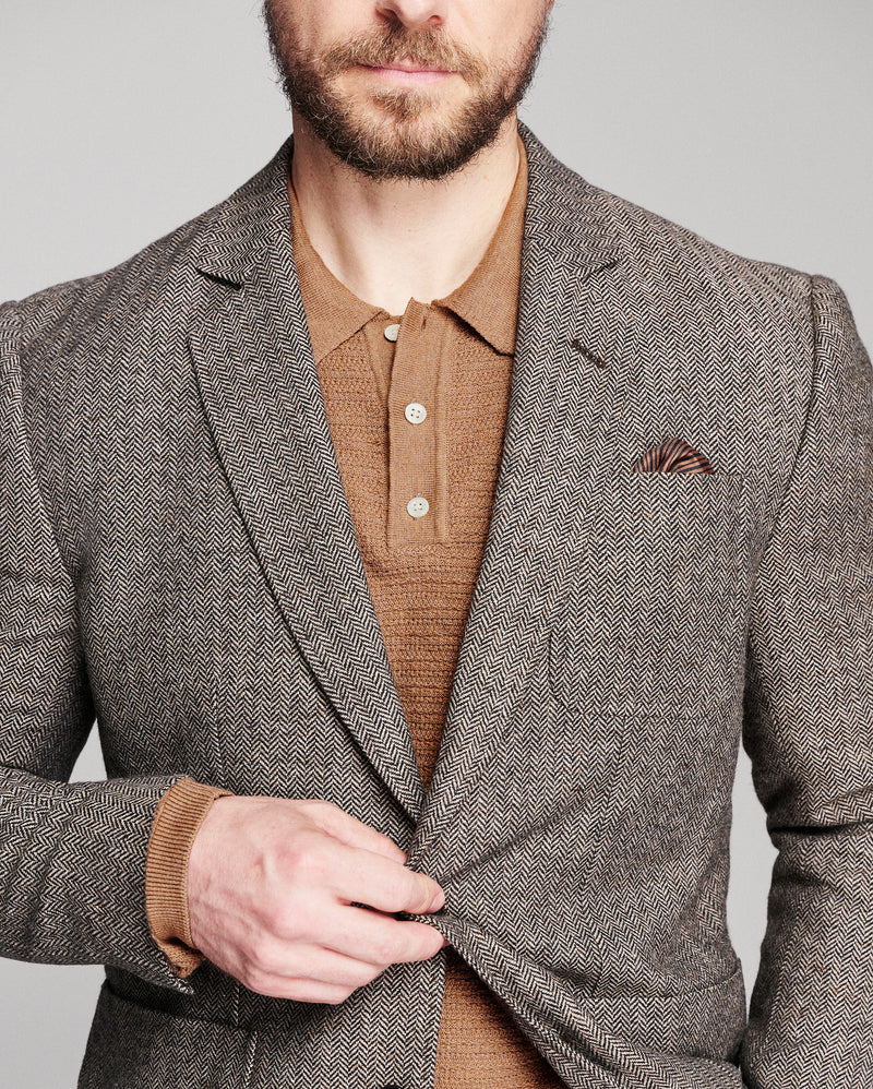Herringbone Archie Jacket