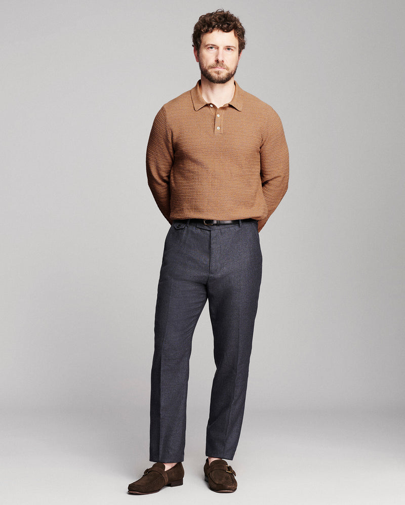 Long Sleeve Lachlan Links Polo