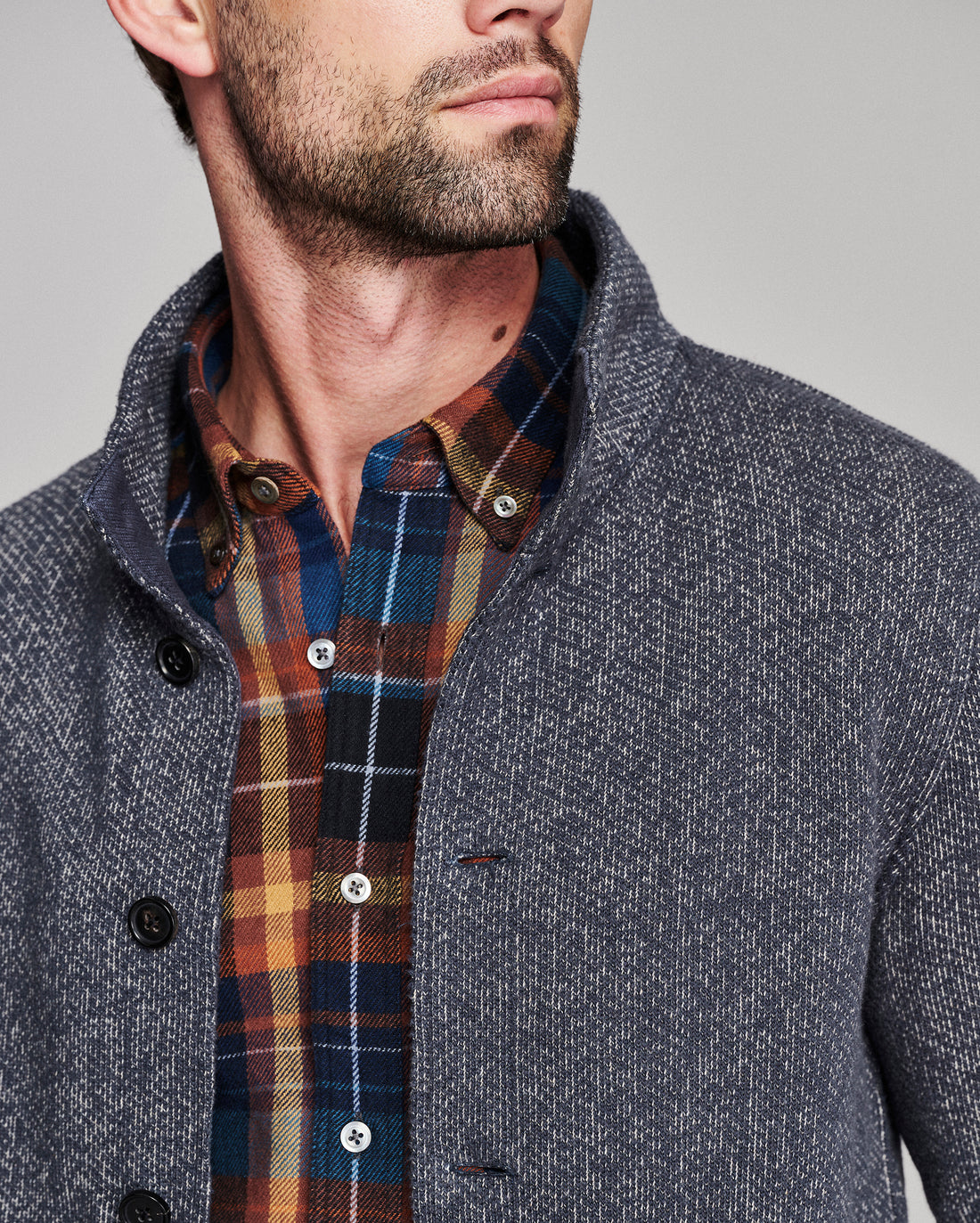 Bellow Pocket Knit Jacket