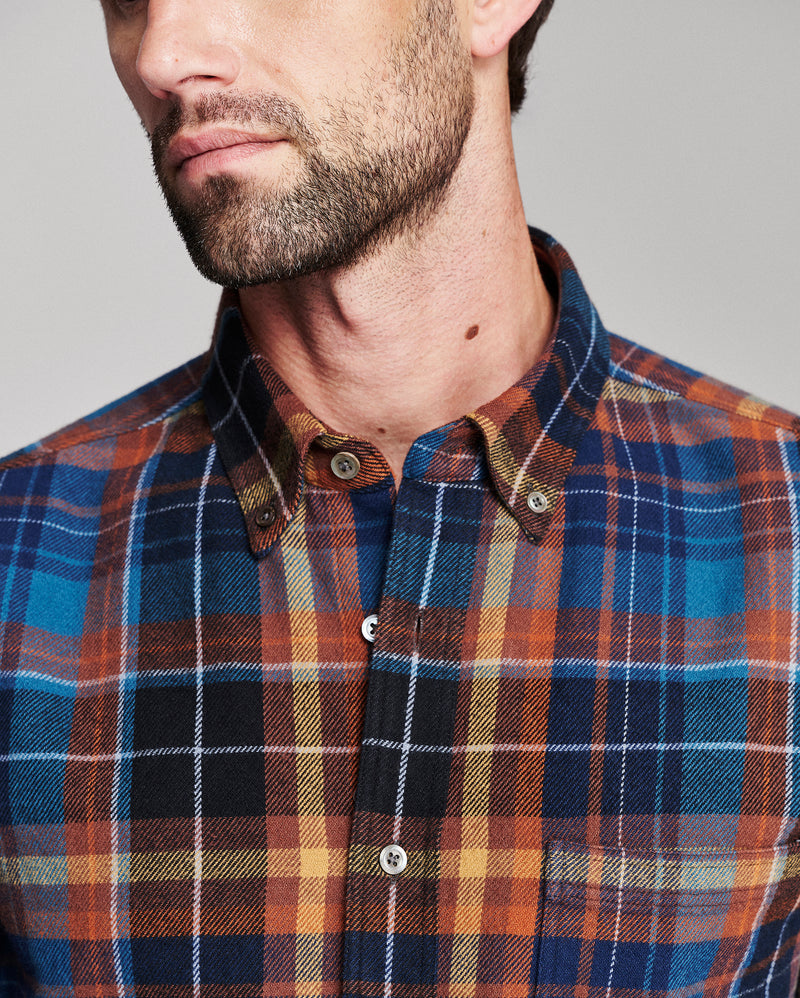 Micro Block Plaid Tuscumbia Shirt