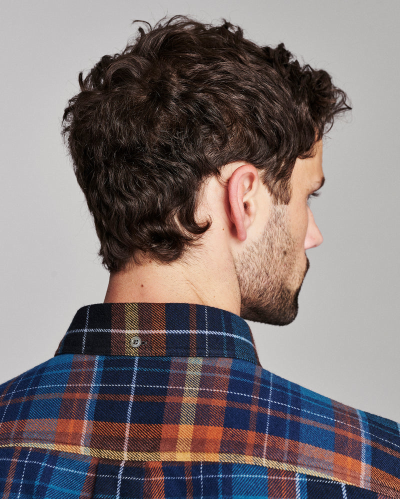 Micro Block Plaid Tuscumbia Shirt