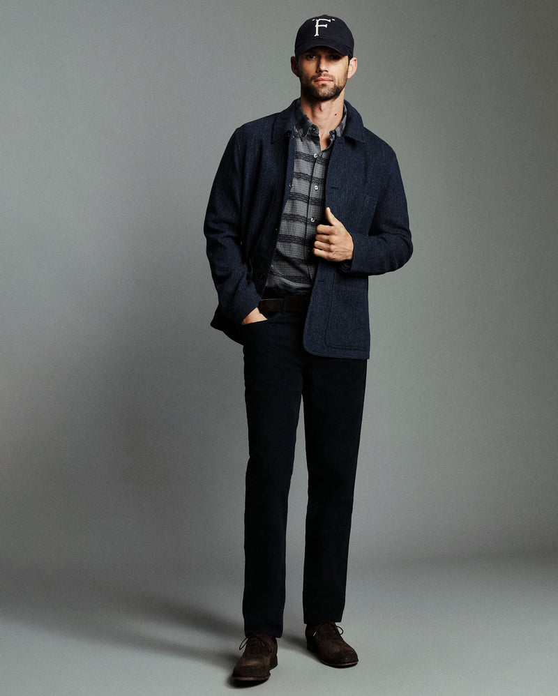 Colbert Herringbone Chore Coat