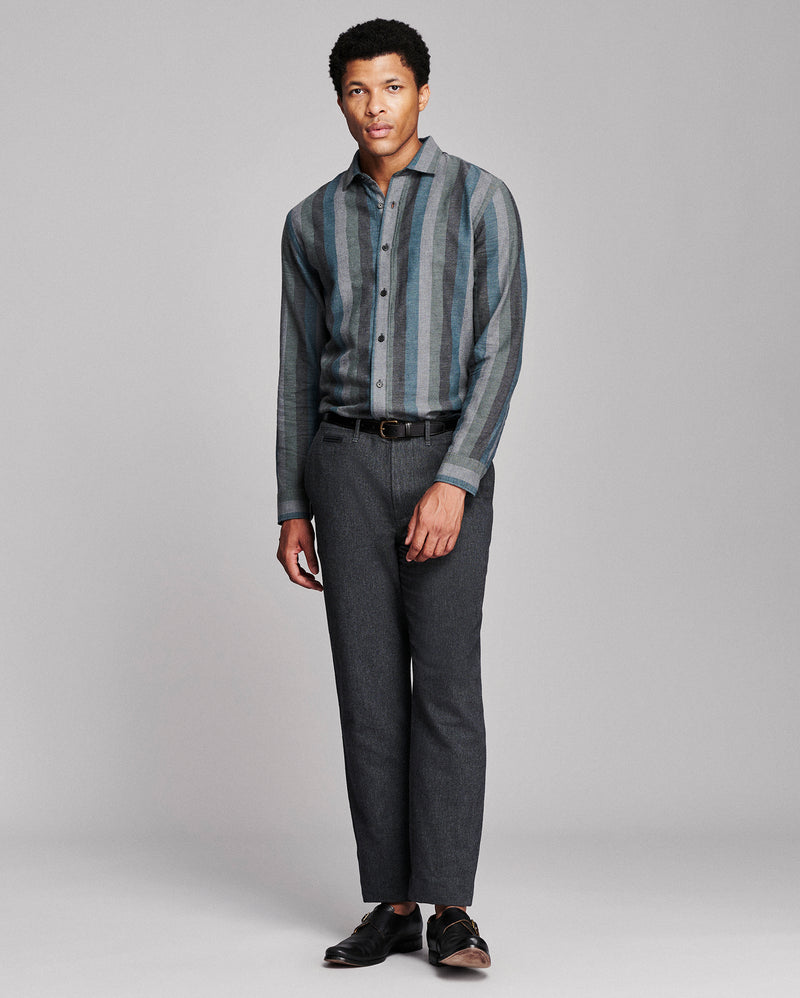 Barre Stripe Cedar Shirt