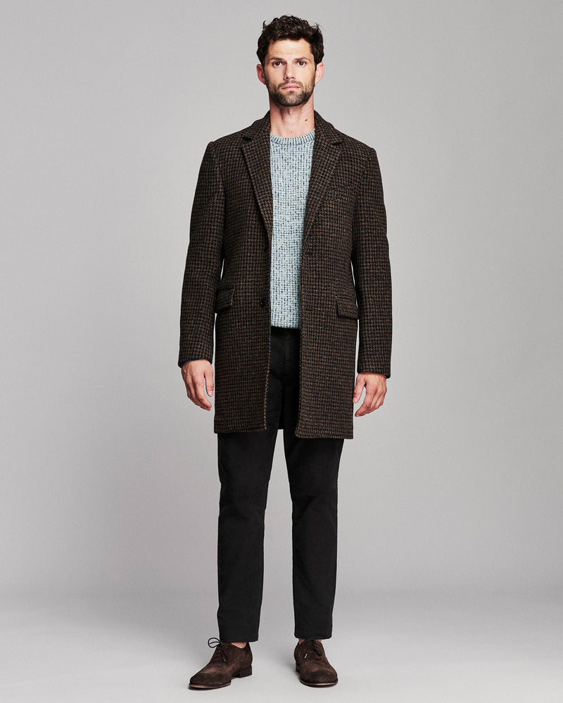 Houndstooth Hendrik Overcoat