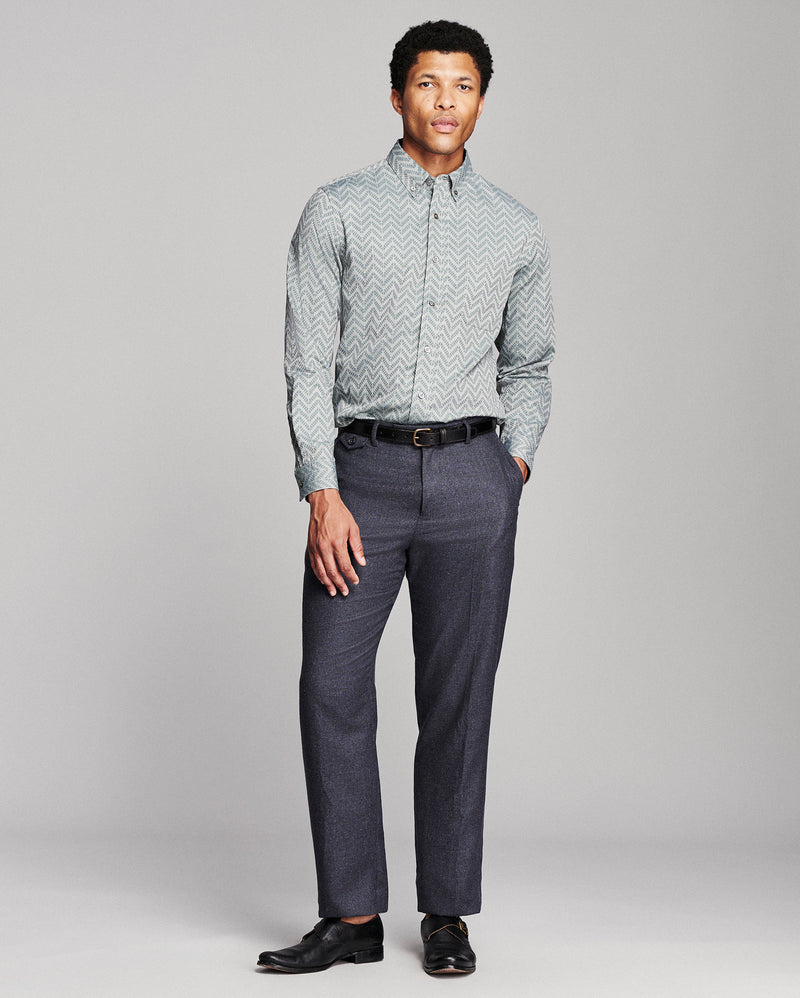 Herringbone Jacquard Tuscumbia Shirt