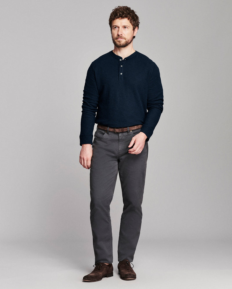 Slub Tuck Henley