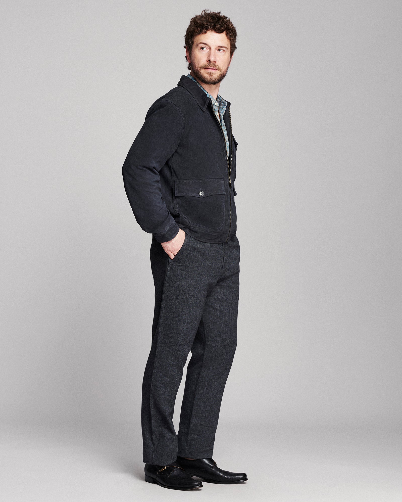 Suede Dutton Jacket