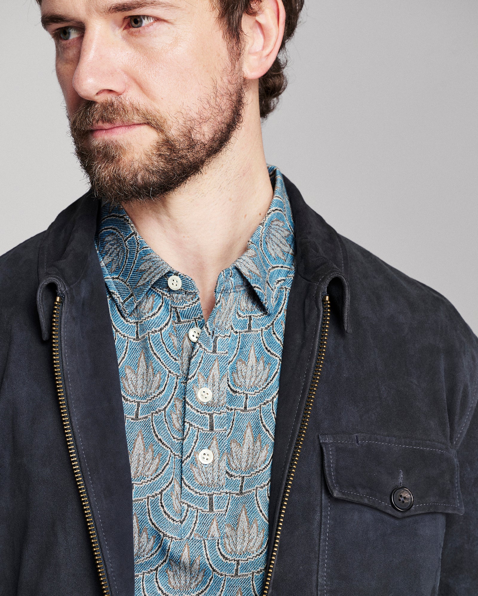 Suede Dutton Jacket
