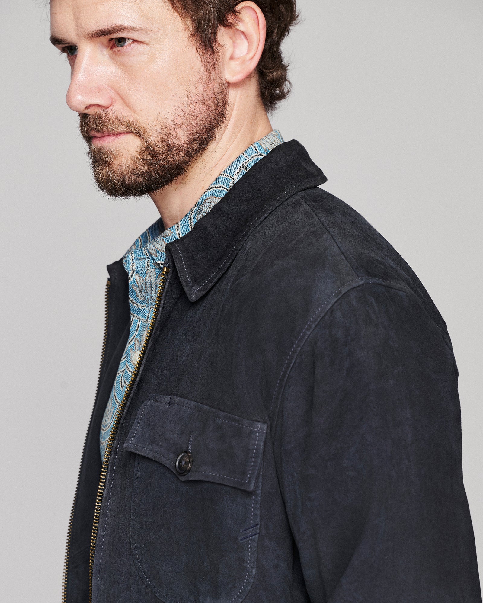 Suede Dutton Jacket