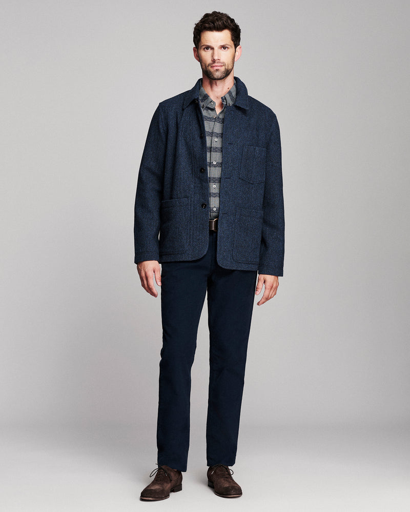 Colbert Herringbone Chore Coat