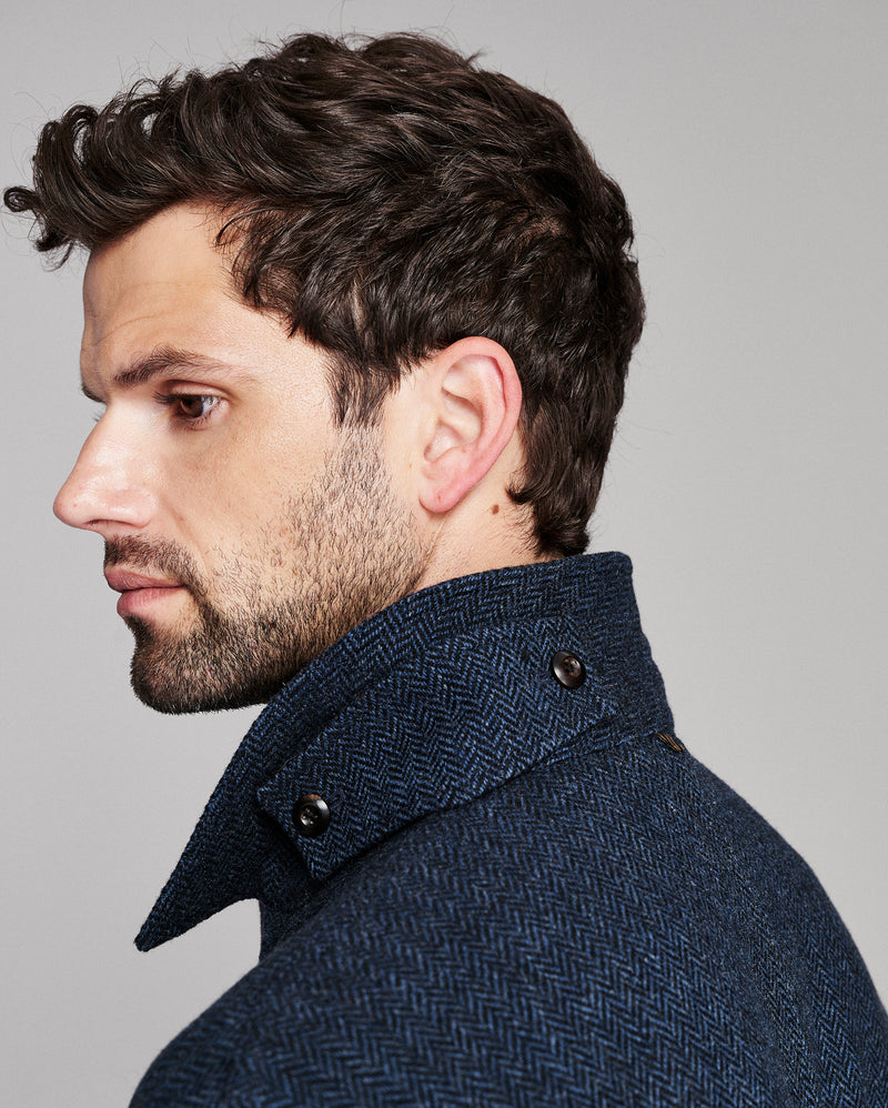 Colbert Herringbone Chore Coat