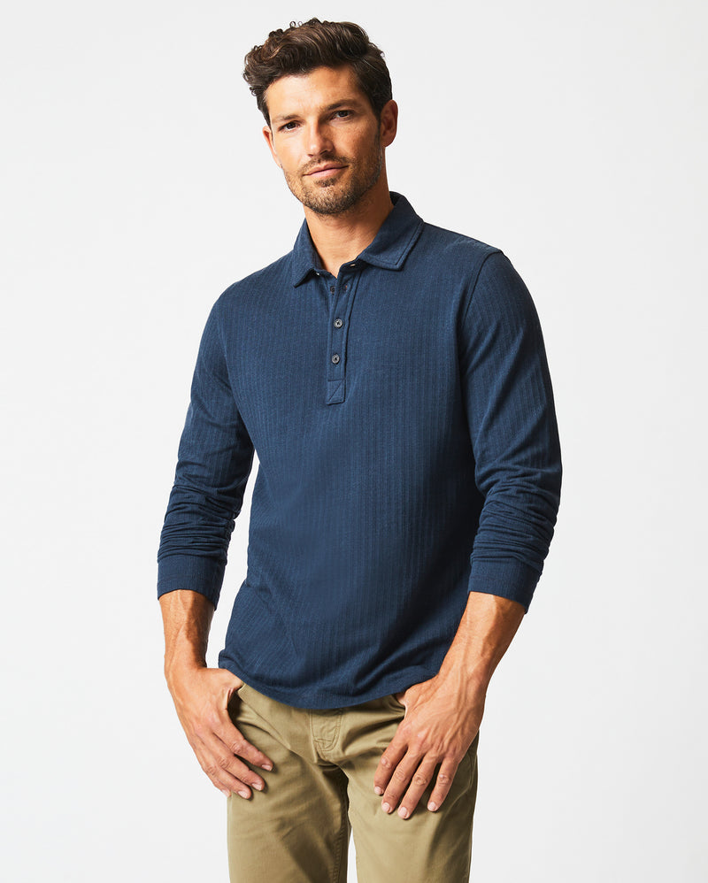 L/S Herringbone Polo