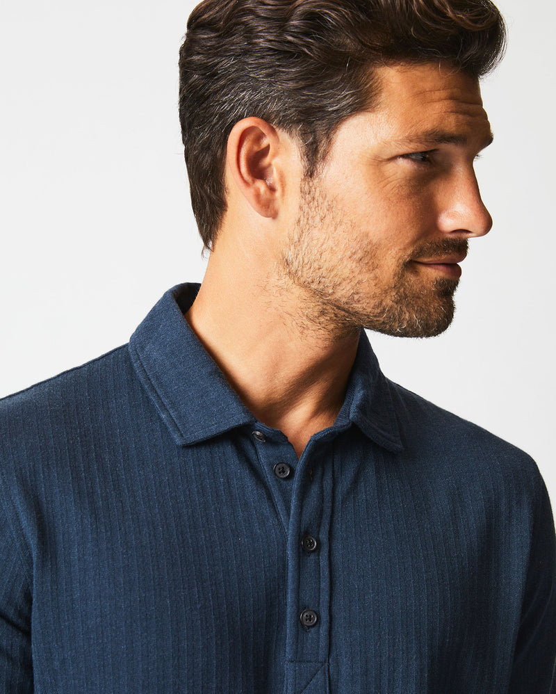 L/S Herringbone Polo