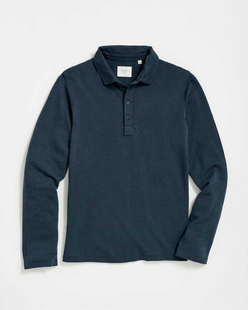 L/S Herringbone Polo