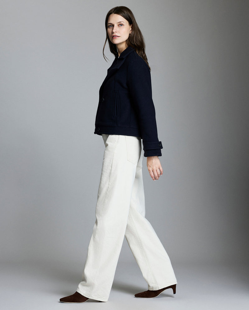 Cropped Peacoat