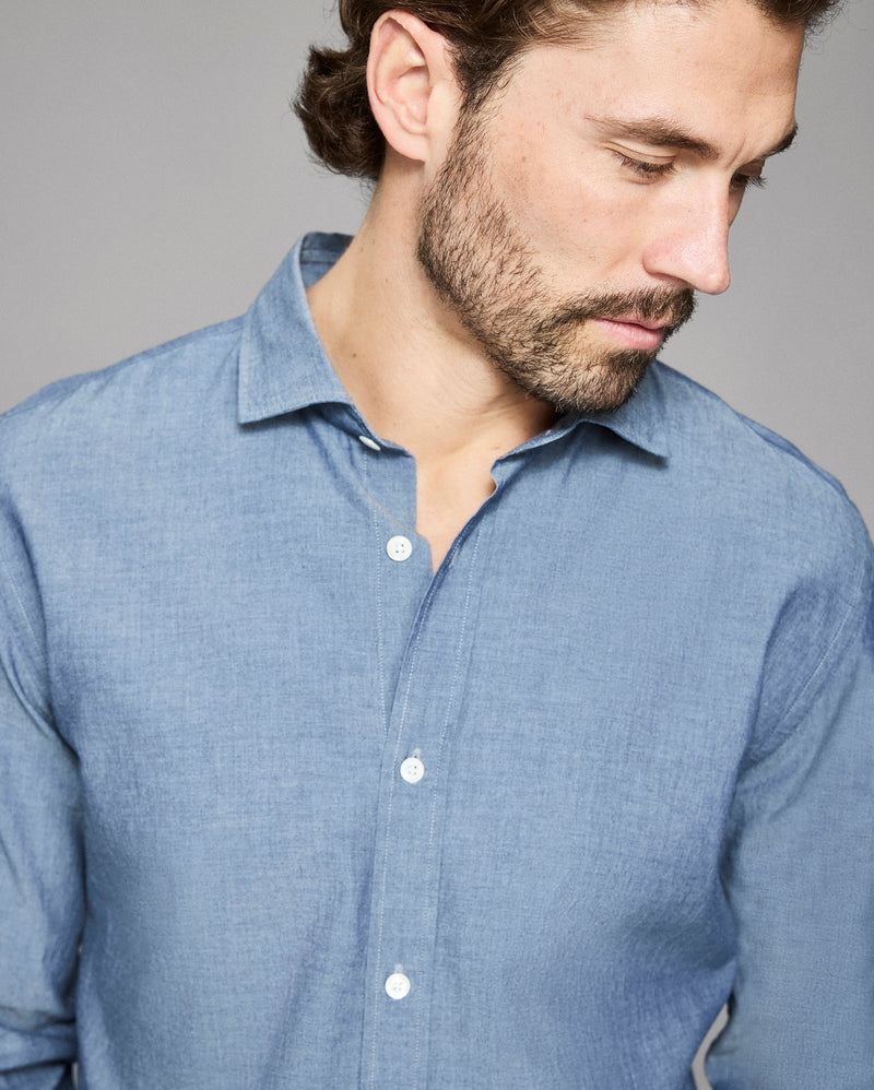 Chambray Holt Dress Shirt
