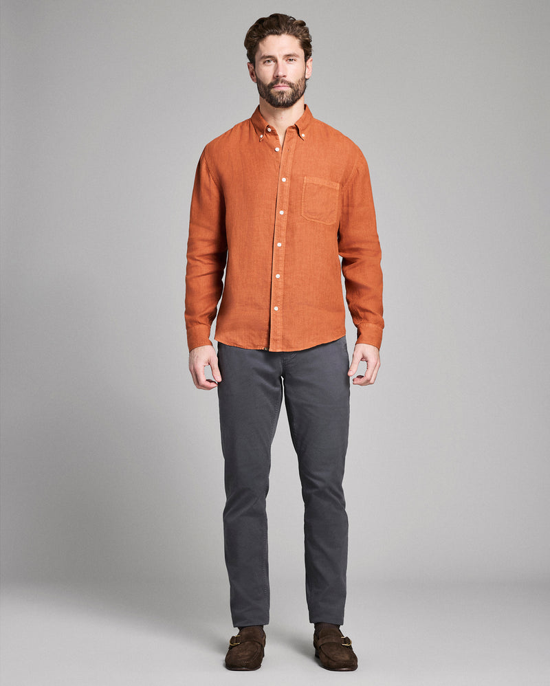 Tuscumbia Linen Shirt Button Down