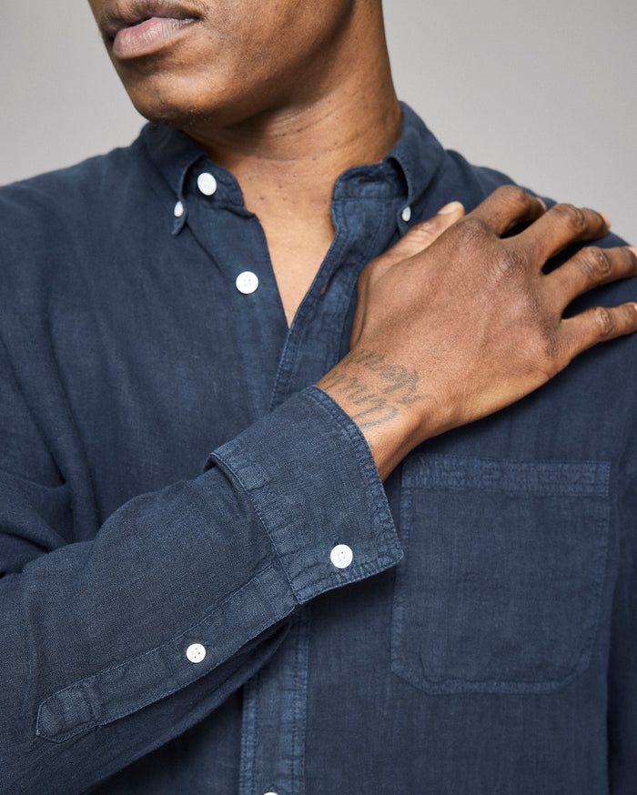 Tuscumbia Linen Shirt Button Down