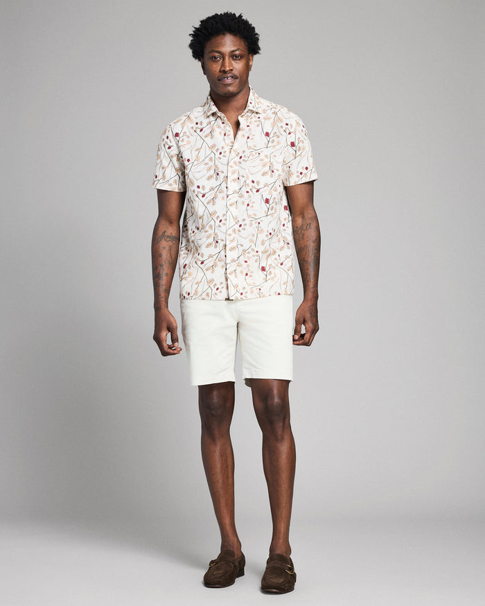 Short Sleeve Textural Sea Oat Treme Shirt
