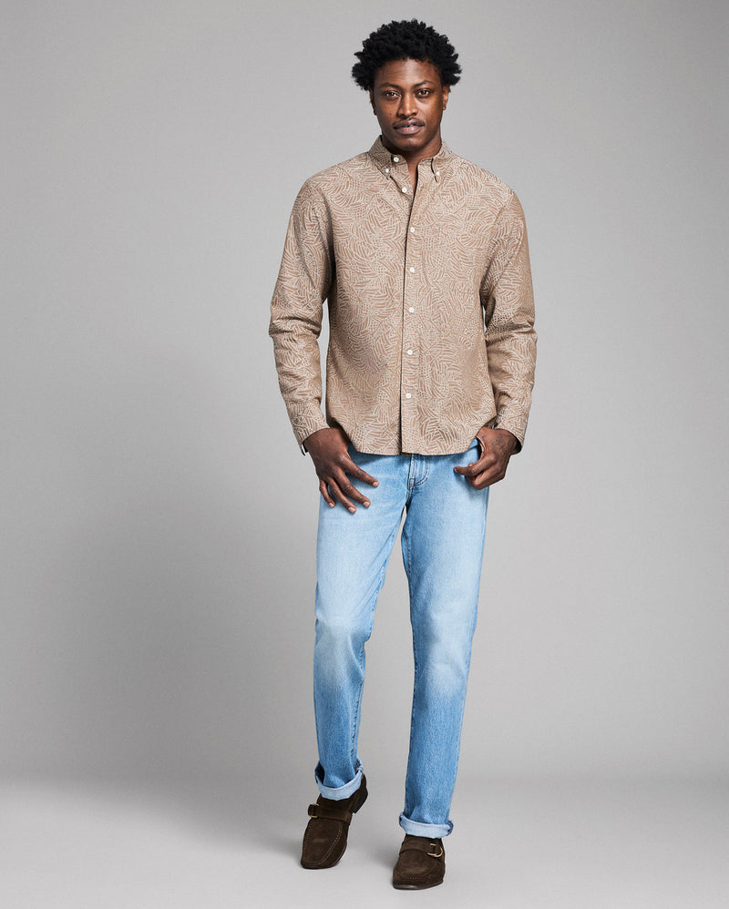 Melange Heron Swarm Tuscumbia Shirt Button Down