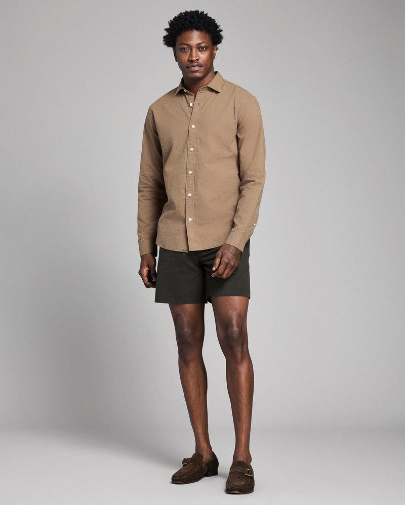 Seersucker Cedar Shirt