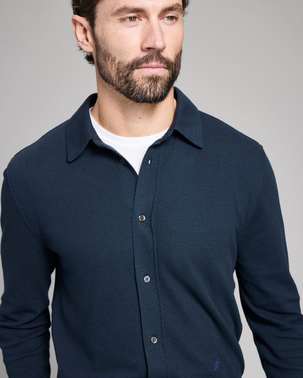 Long Sleeve Textured Yellowhammer Shirt