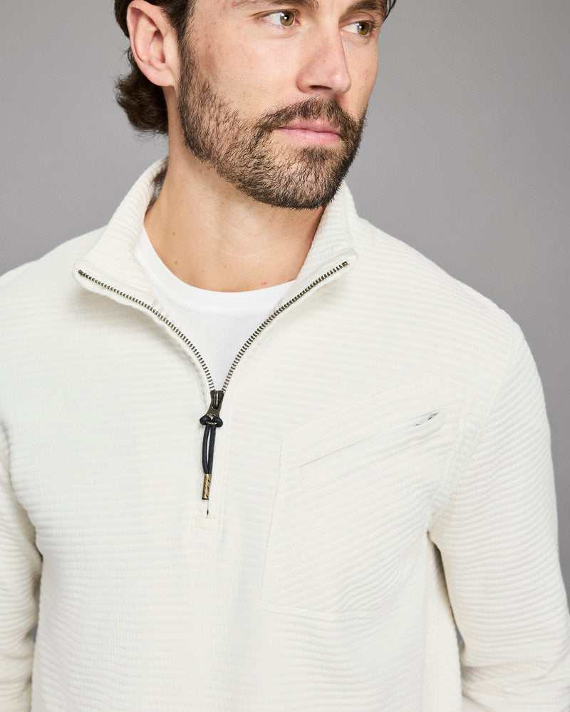 Quilted Half Zip