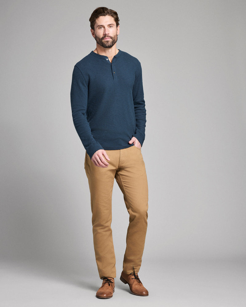 Slub Tuck Henley