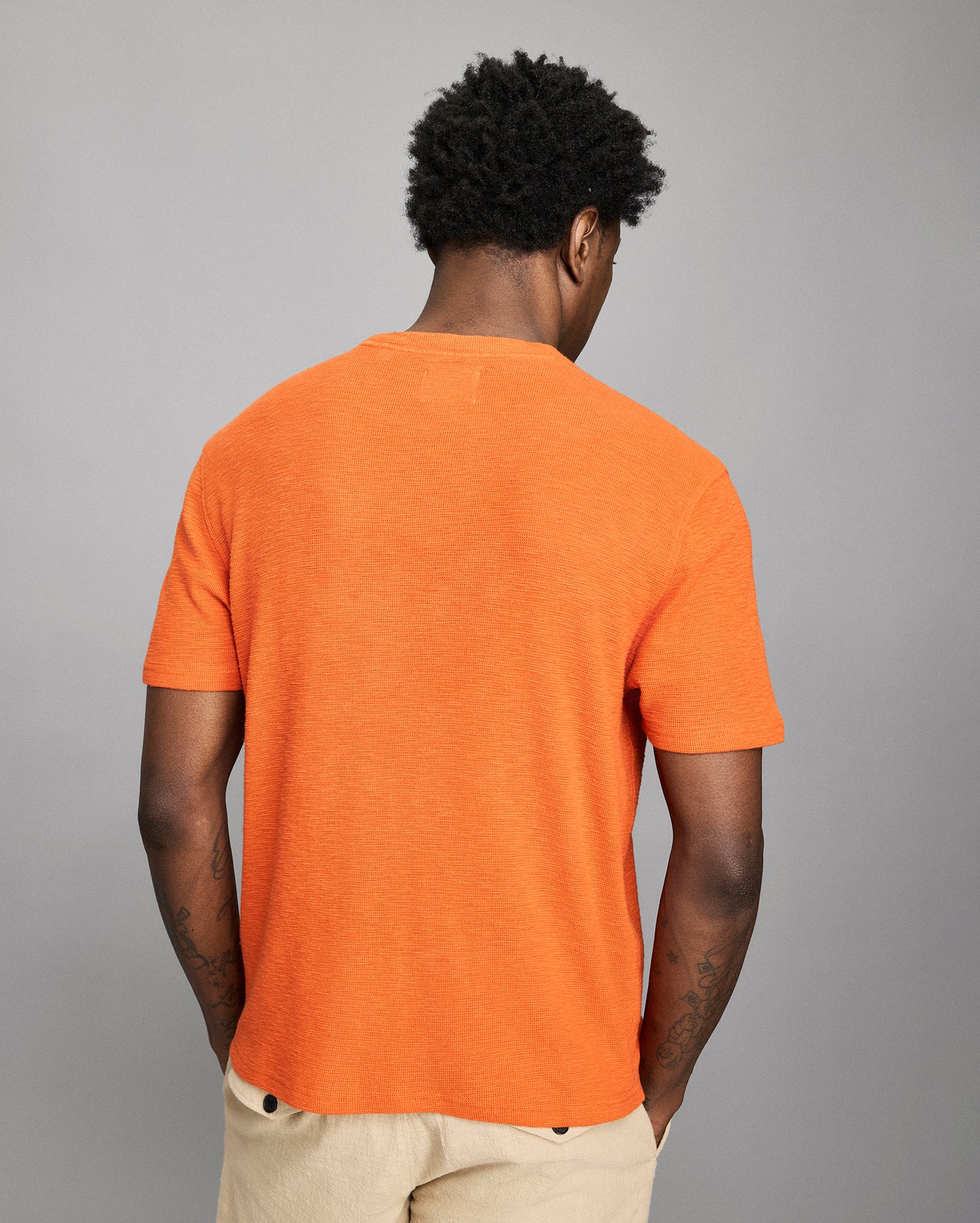 Back of the shirt.