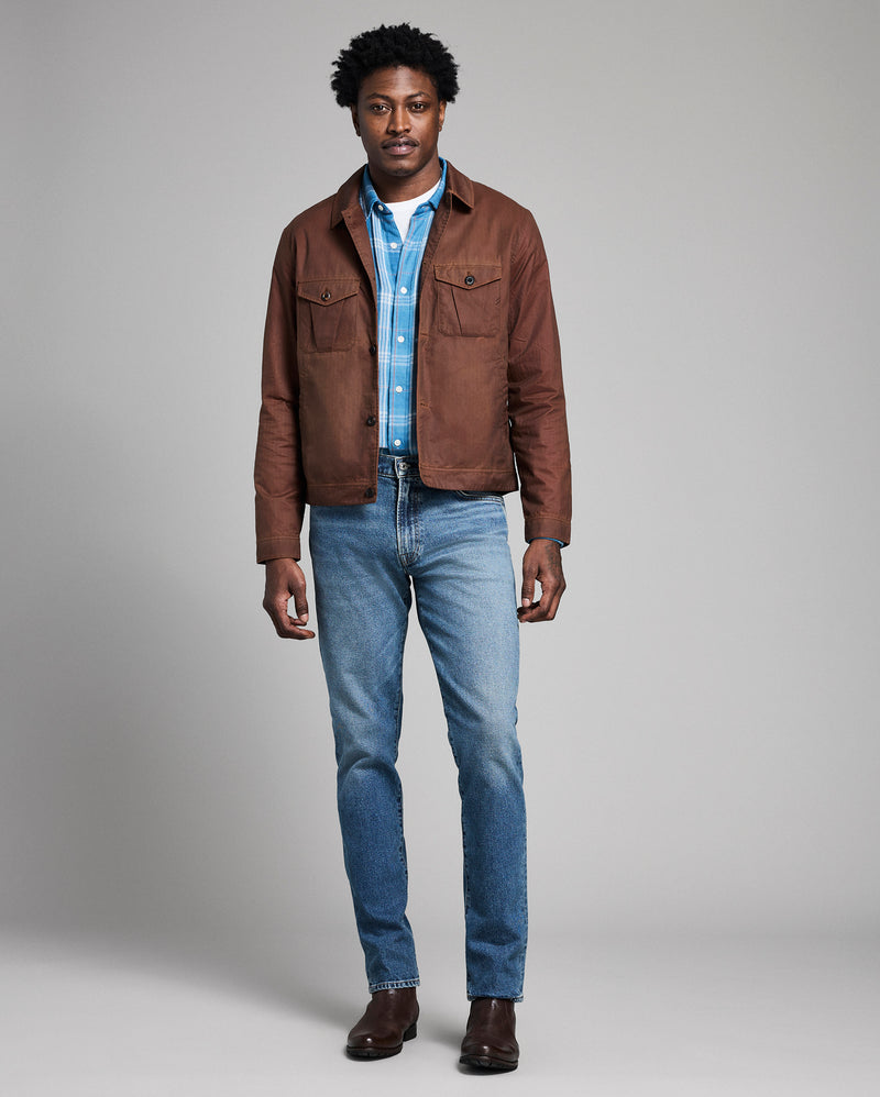 Waxed Herringbone Members Jacket