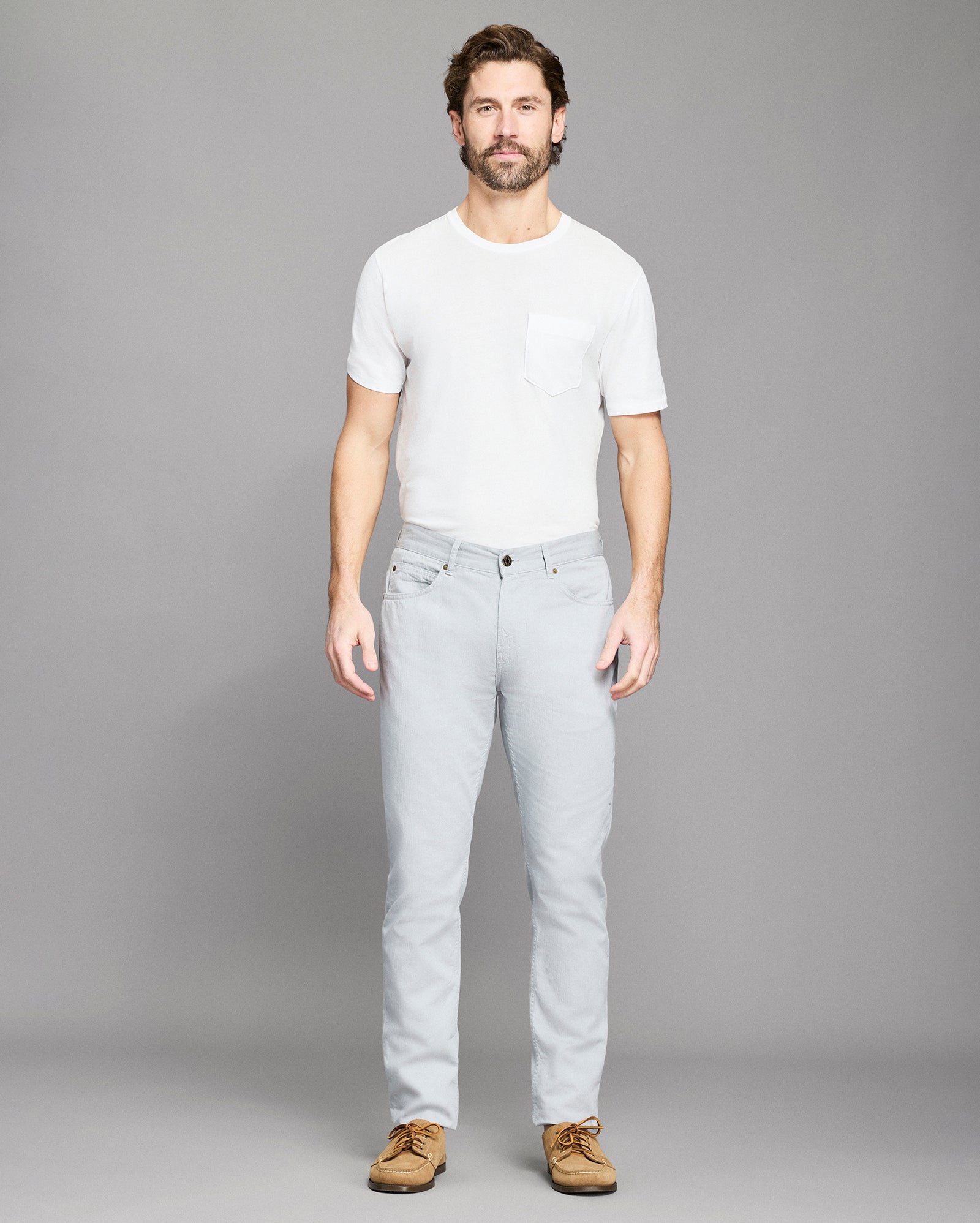 Cotton Linen 5 Pocket Pant