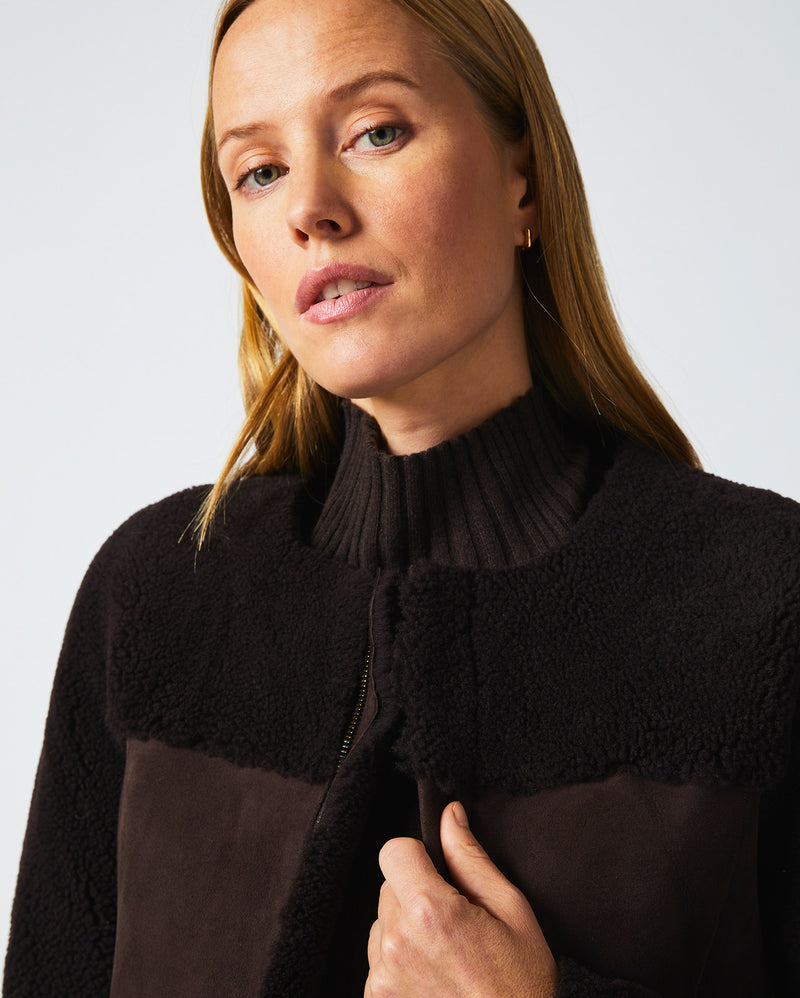 Short Shearling Jacket