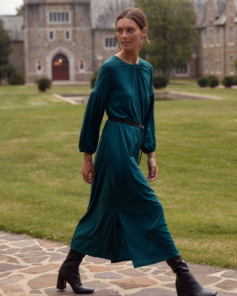 Keyhole Midi Dress