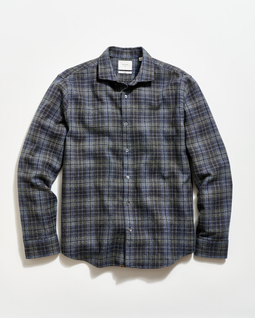 Plaid shirt on a white background