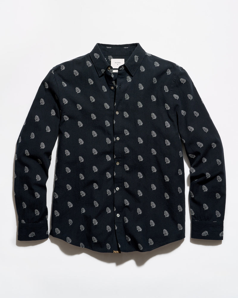 Pelican Paisley Jacquard Wilson Shirt