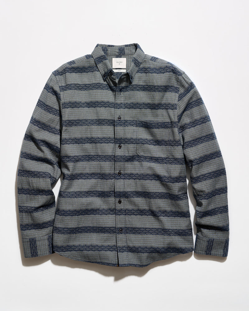 Jacquard Barre Stripe Tuscumbia Shirt